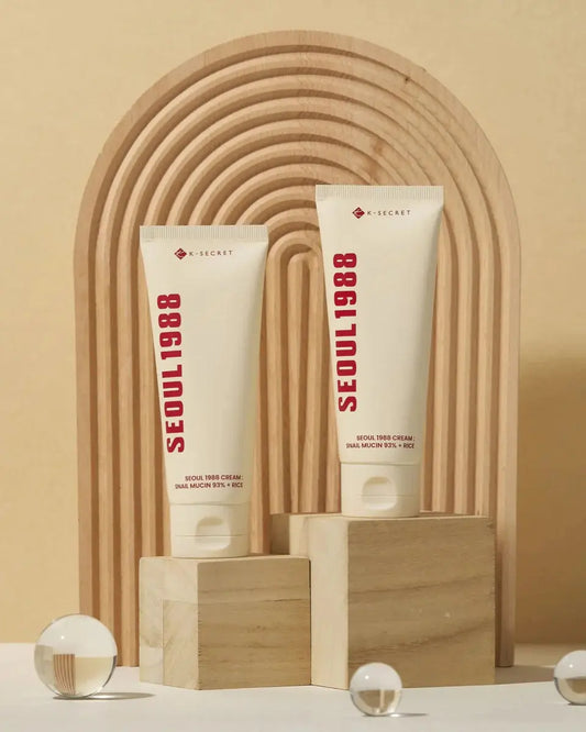K-Secret Seoul 1988 Cream : Snail Mucin 93% + Rice k-Secret Seoul 1988